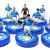 Subbuteo Andrew Table Soccer Dynamo Zagreb 2019-2020 Champions League kit on WSB Professional Bases